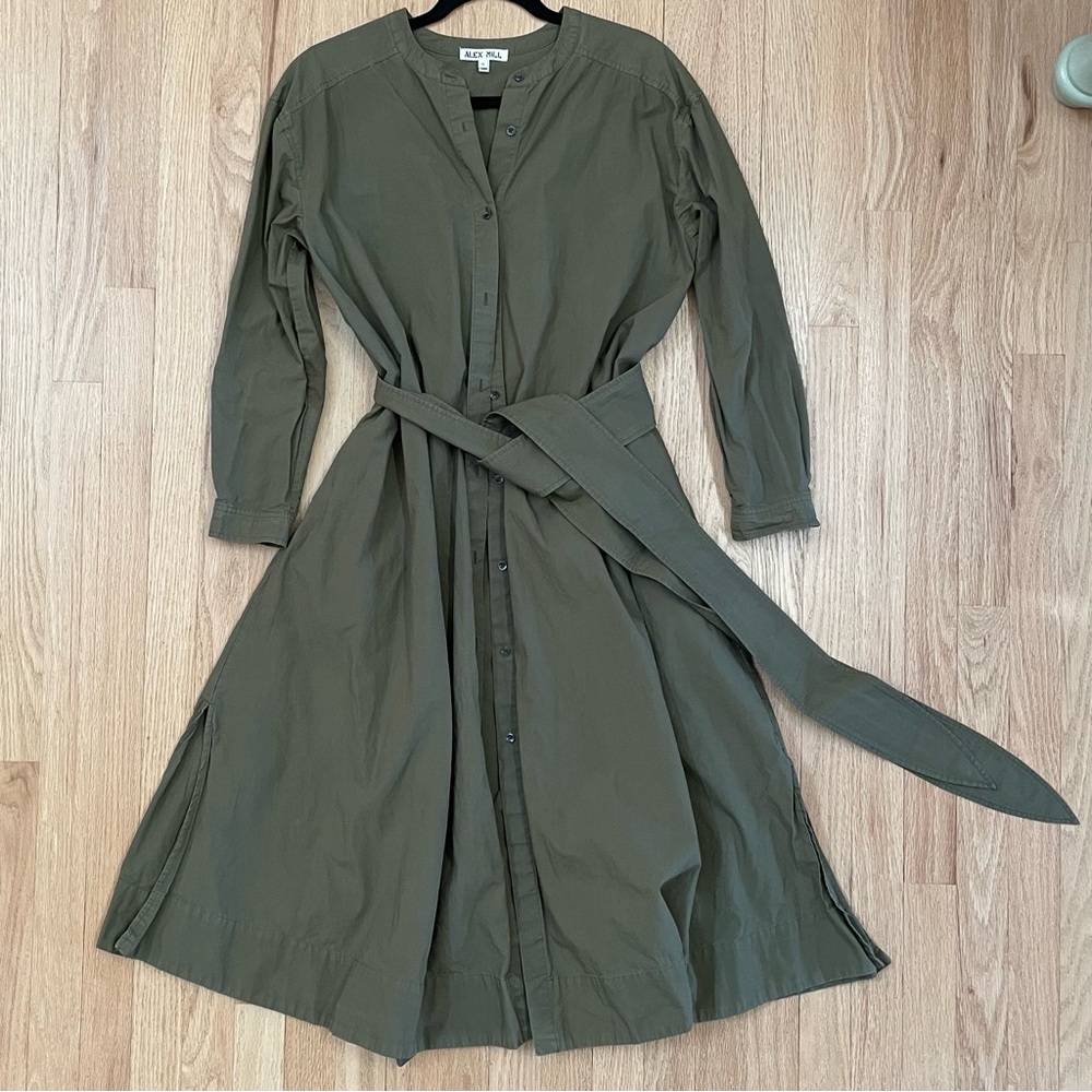 Alex Mill Belted Shirt Dress